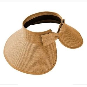 Straw Visor Beach Hat (NEW!)